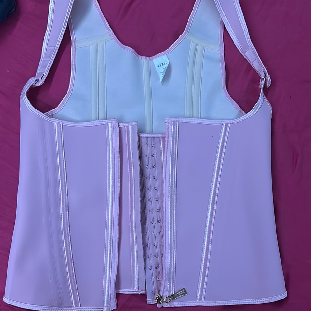 Pink Corset Vest